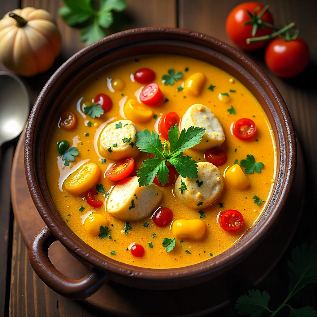 Authentic Moqueca Baiana Brazilian Fish Stew