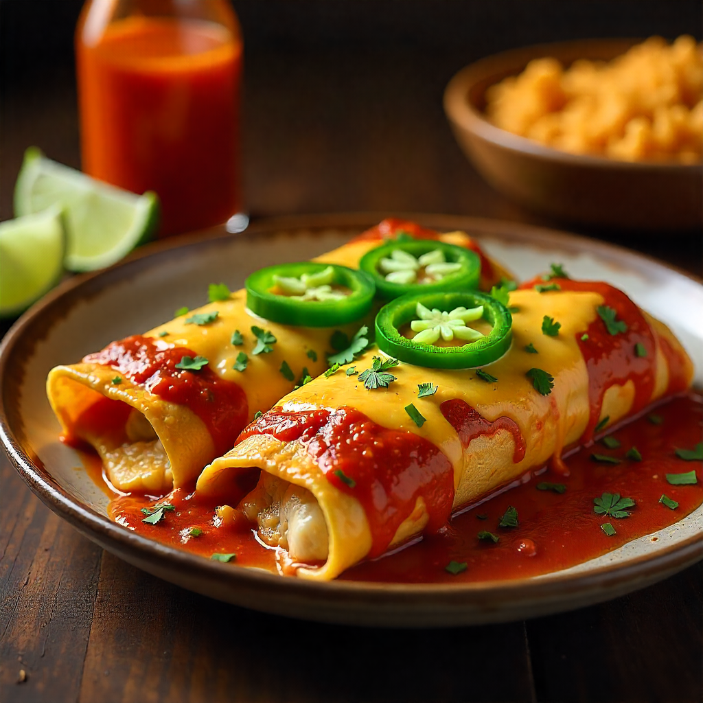 Tapatío Chicken Enchiladas – Spicy & Flavorful Mexican Favorite