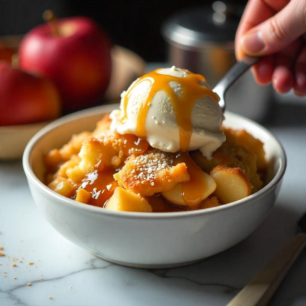 Classic Apple Cobbler Recipe with Crispy Golden Topping