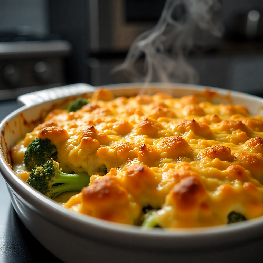 Cheesy Broccoli Casserole Recipe - No Soup Required