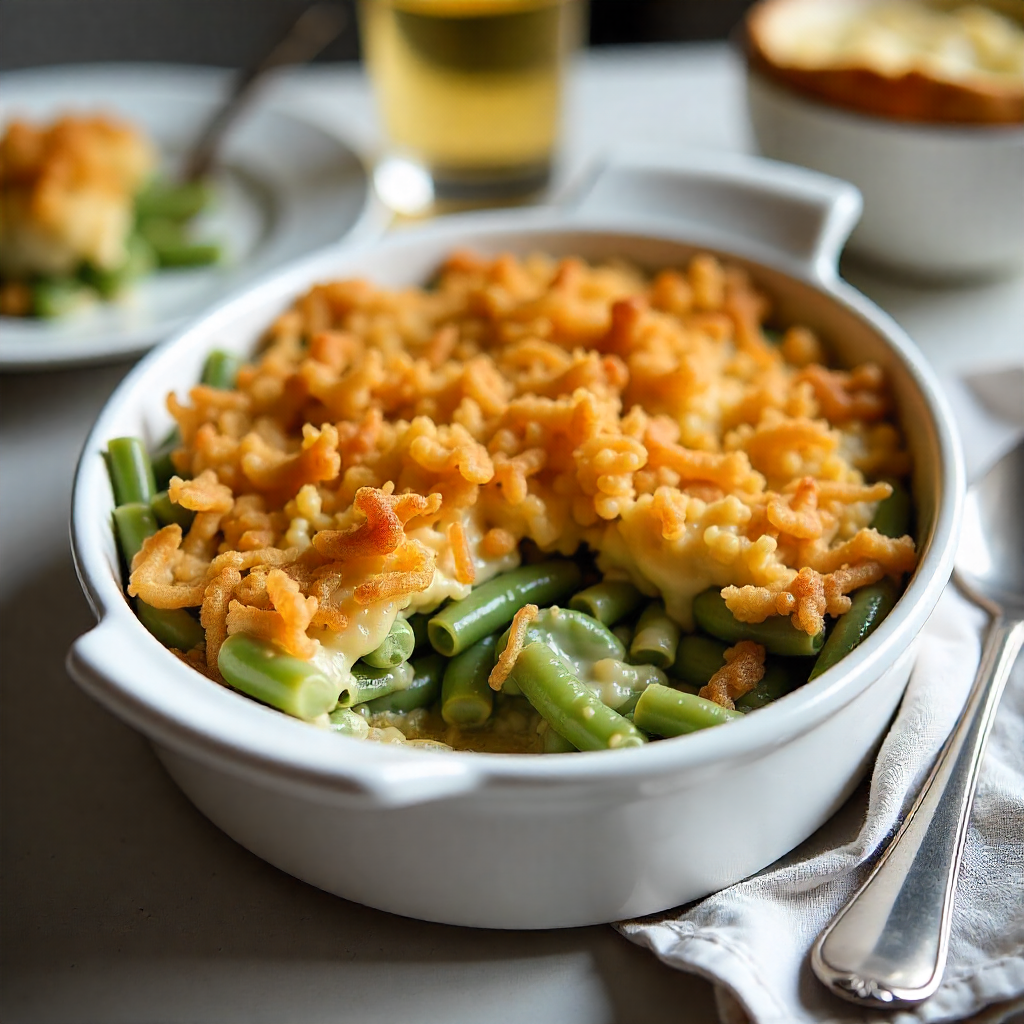 Classic Campbell Soup Green Bean Casserole Recipe for the Perfect Dinner Side
