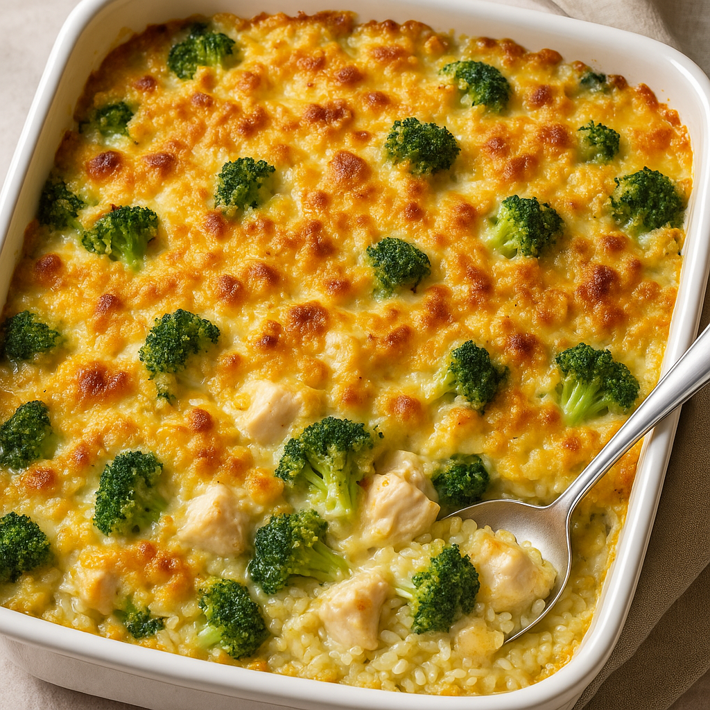 Cheesy Chicken & Broccoli Casserole – Top Casserole Recipe