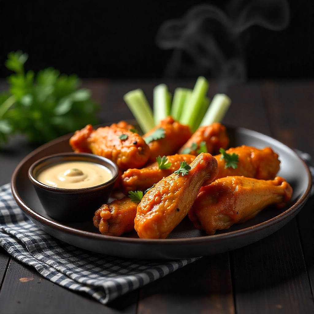 Crispy Oven-Baked Chicken Wings Recipe for Dinner
