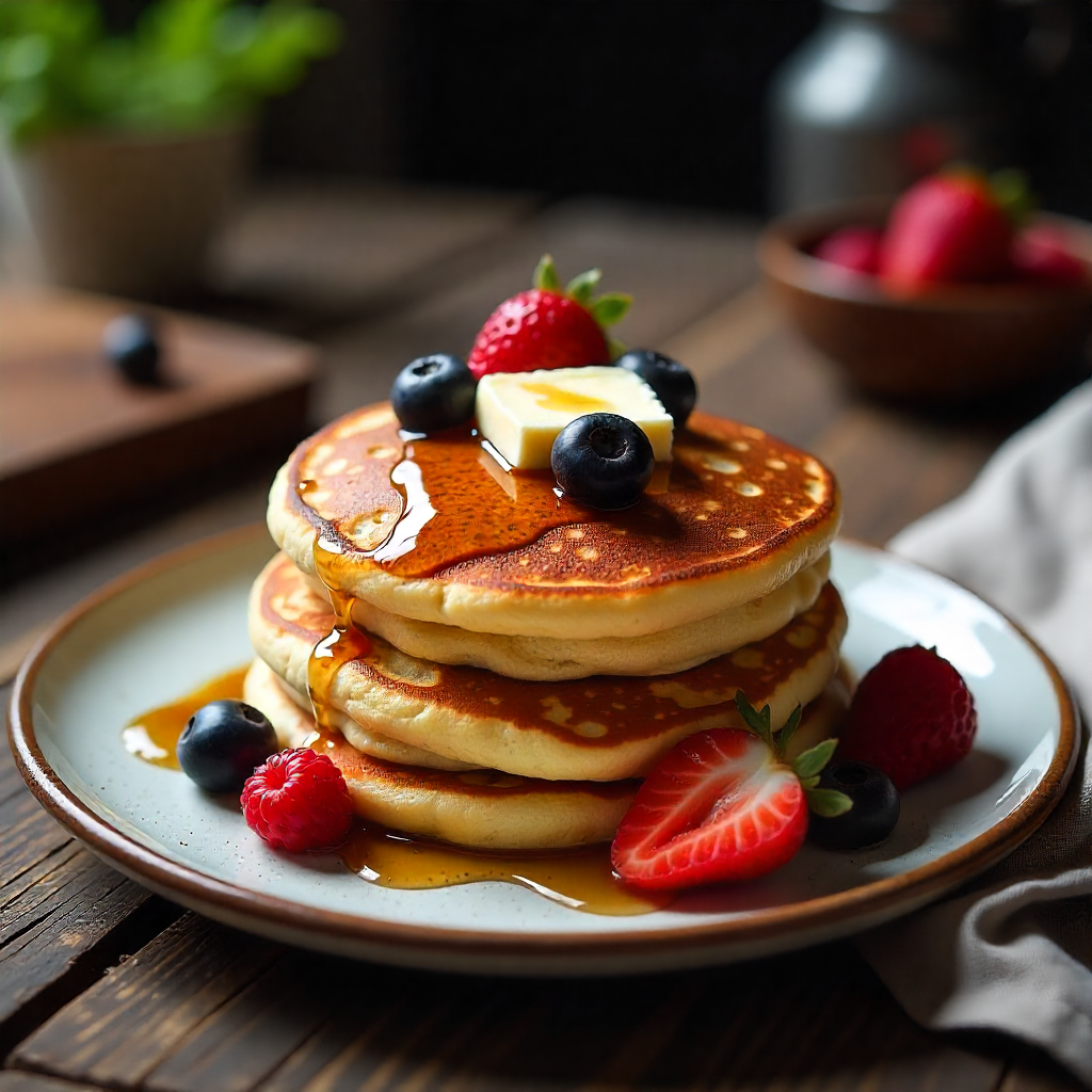 Fluffy Pancakes with Sourdough Discard – Easy Sourdough Discard Recipes